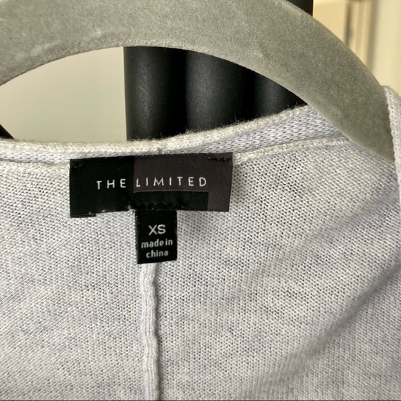 *2/$15* The Limited Grey Cardigan - Picture 3 of 6